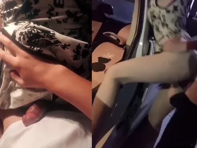 Tình nhân dáng nuột cưỡi ngựa nhấp nhả cực sướng trong ô tô